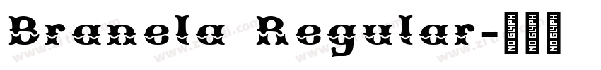 Branela Regular字体转换